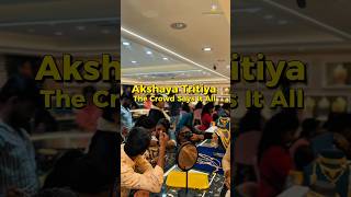 Akshaya Tritiya Crowed / The Crowd Says Is All In Coimbatore Navaratna