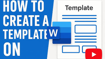 How to Create a Custom Template in MS Word - Step-by-Step Tutorial