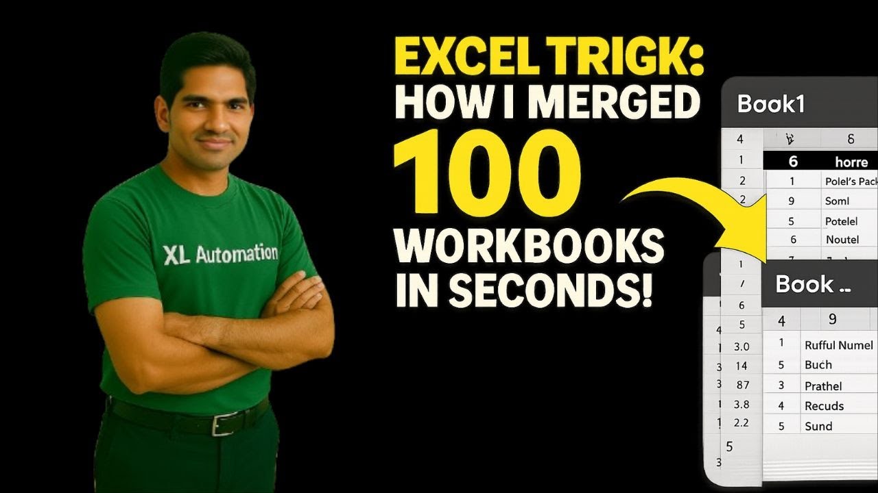 combining multiple excel files into one workbook using... How to Merge Multiple Excel Workbooks into One Sheet || Combine Excel ...