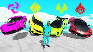 STEALING ELEMENTAL SUPERCARS in GTA 5 with BOB & CHOP