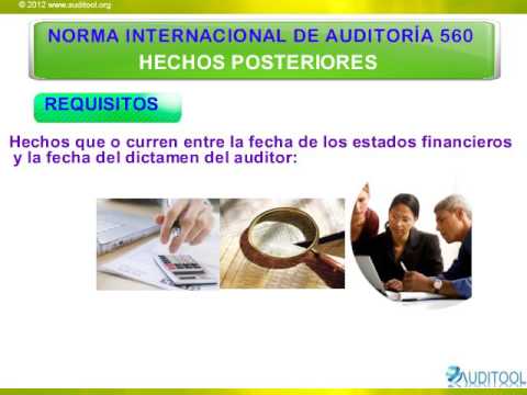 NIA 560 Hechos posteriores Hechos posteriores en auditoría: todo lo que necesitas saber