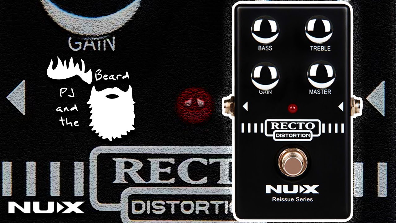 Nux - Recto Distortion Pedale De Distorsion Hard-rock / Metal