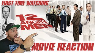 12 Angry Men (1957) *FIRST TIME WATCHING MOVIE REACTION* This is POWERFUL Cinema!