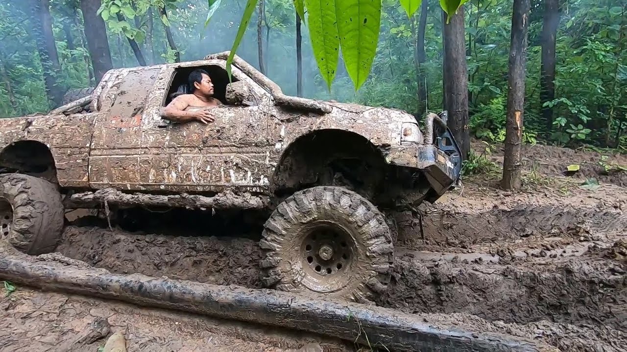 4x4 off road truck ชมไพรในป่าใหญ่ EP.3หนังชีวิต chomprai 4x4 off road HuaHin Thailand