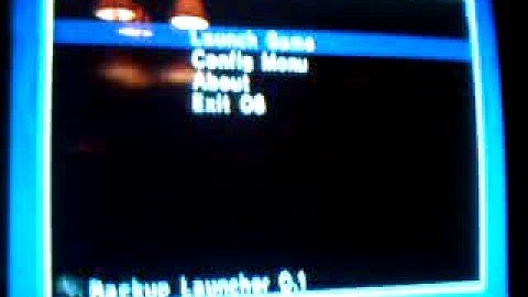 Wii Backup Launcher in Action