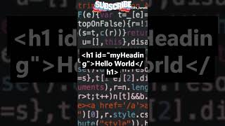 HTML Magic Build a Webpage in 60 Seconds! #shorts #short #html #css #js