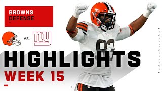 The Browns Defense Said Thank You, Next | NFL 2020 Highlights