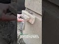 Perfect Brick Joint Finishing Tool for Clean Masonry Grooves!! #Masonry #Brickwork #Construction