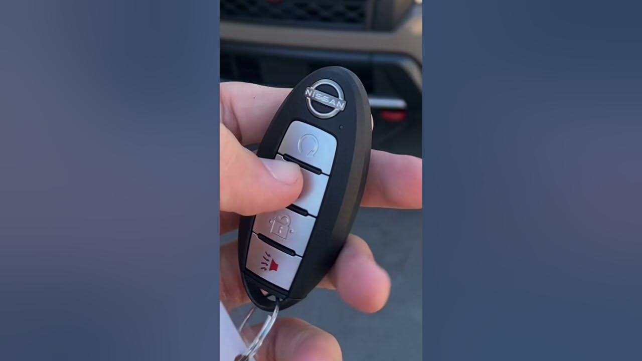 How to Remote Start a 2022 Nissan Frontier Pro-X - YouTube