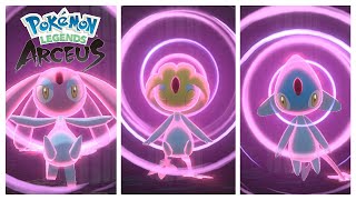 Pokemon Legends: Arceus - Lake Trio Trials