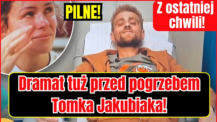 Z ostatniej chwili! Dramat tuż przed pogrzebem Tomka Jakubiaka!