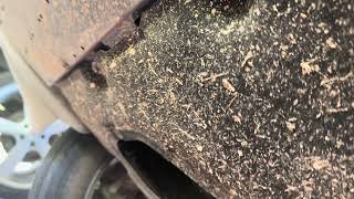 Simpile tutorial for 2026 Mazda CX-50 Hybrid oil pan and filter location 