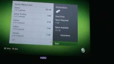 how to transfer xbox 360 memory with out a transfer cable
