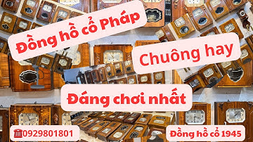 Odo 36/8, Vedette, jura | Những mẫu đồng hồ cổ Pháp chuông Westminster được ưa chuộng nhất