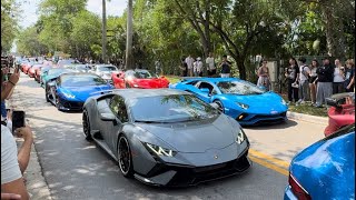 Supercar Parade at Supercar Saturdays Florida | Hypercars, Supercars Pullout!! SSF3 March 2024