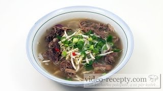 Pho bo chin - videorecept