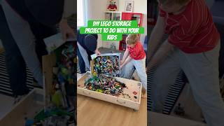 Easy DIY LEGO Storage Box for Under the Bed | Fun Project for Kids #lego #shorts #legostorage #diy