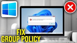 How To Fix This Program is Blocked by Group Policy Error in Windows