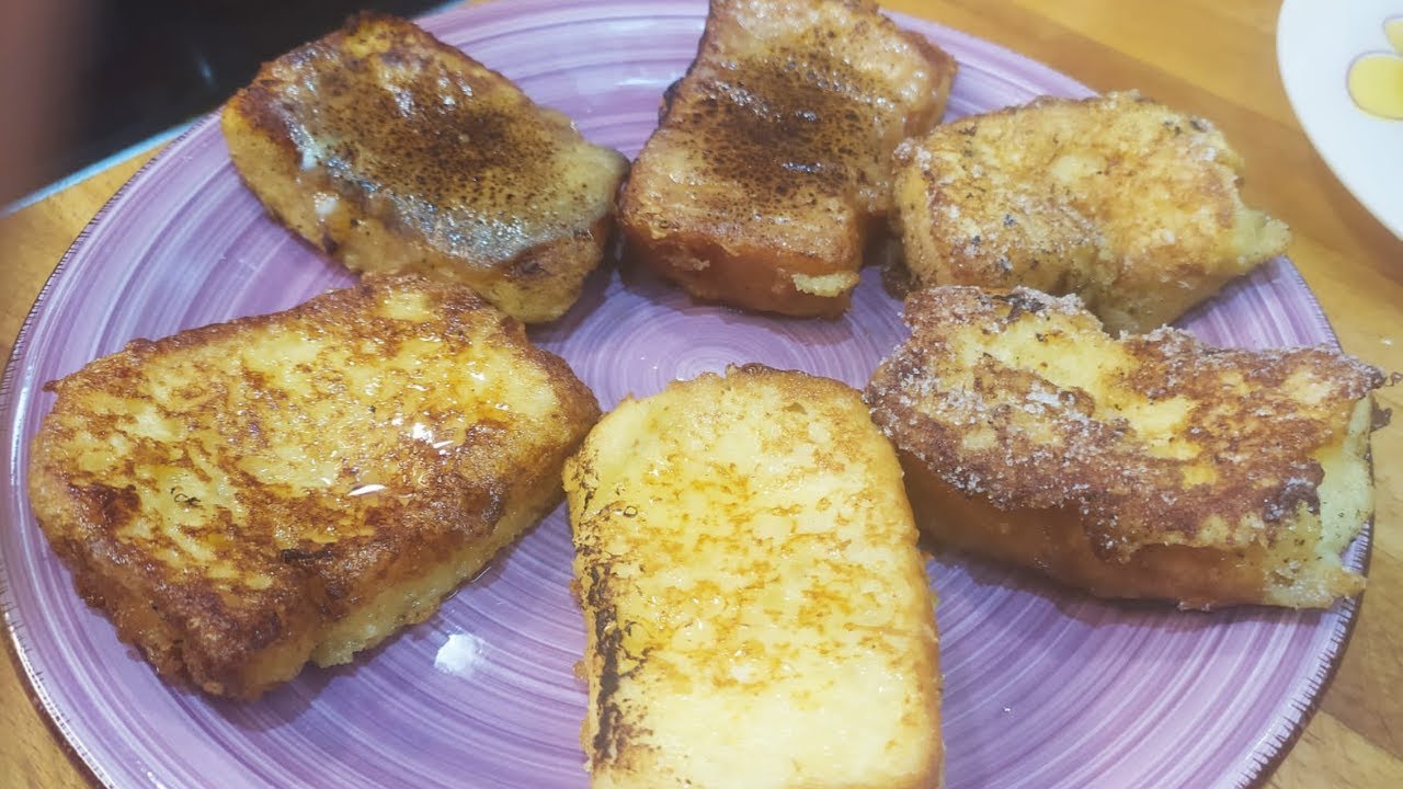 TORRIJAS CASERAS: 3 TERMINACIONES DIFERENTES