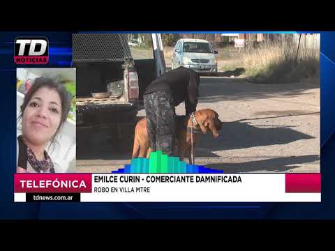 EMILCE CURIN   ROBO EN VILLA MITRE  COMERCIANTE DAMNIFICADA 12 08 20