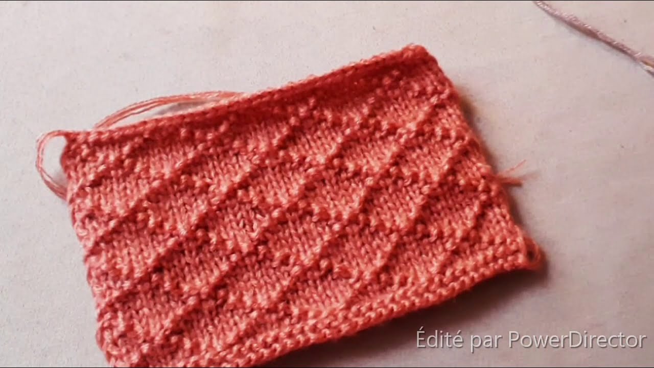 سلسلة غرز التريكو: غرزة المعينات