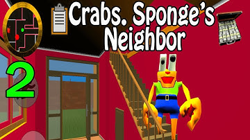 Crabs. Sponge