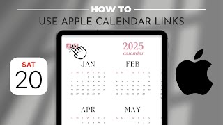 How to Use Apple Calendar Links in Your Digital Planner