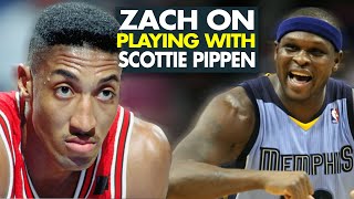 Zach Randolph On Playing With Scottie Pippen And Rasheed Wallace