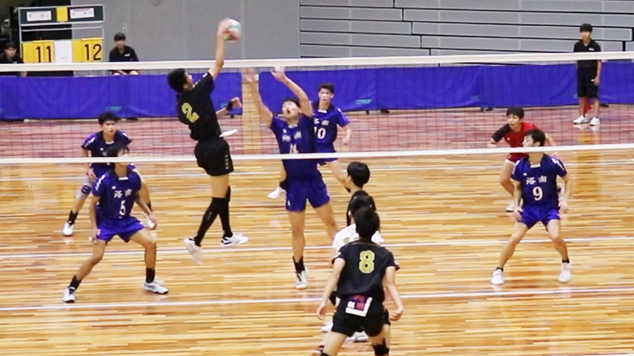 【2023近畿大会バレー】洛南vs興國  第1セット　＜男子バレーボール＞