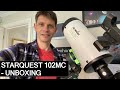 Skywatcher Starquest 102MC Telescope for the Moon and Planets Unboxing and Assembly