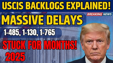 USCIS Processing Time Crisis 2025 — What’s Behind the I-485, I-130 & I-765 Delays