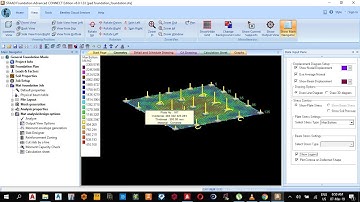 How to analyze and design mat raft foundation with staad foundation advanced