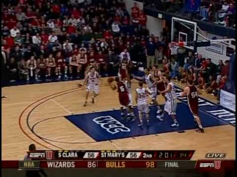 Jan. 9 - Santa Clara v. St. Mary's - Last 6 Minutes