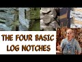 Four basic log notches  fhc q  a