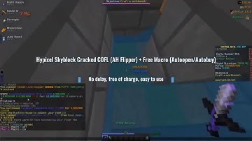 COFL Auto Flipper Macro Mod 923m+ per Day Hypixel Skyblock November 2025