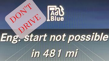 MERCEDES  ADBLUE RESET WITH NOX SENSOR - FULL VIDEO