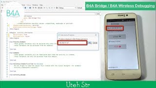 Basic4Android (B4A) | B4A Bridge B4A Wireless Debugging Step by Step Tutorial screenshot 2