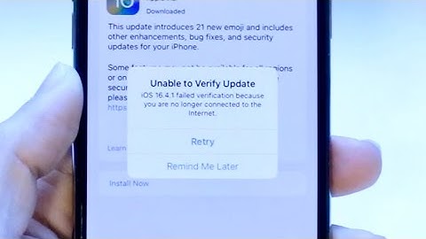 How To FIX Unable To Verify Update On iPhone! (2025)