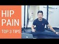 Hip pain relief: top 3 tips for relief from FAI, labral tears, and hip arthritis