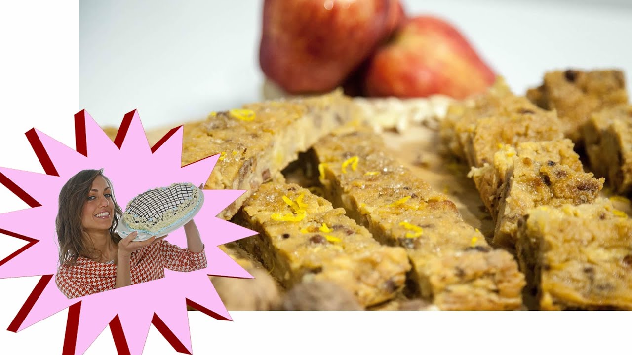 Tressian - Torta Veneta con farina di Mais, Mele e Frutta Secca
