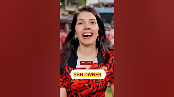 "You’ve made us proud." 🧡 - Kaviya Maran | SunRisers Hyderabad