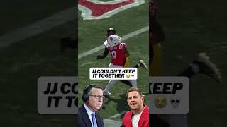 “He grabbed booty” 😭😭😭 #nfloncbs #nflfootball #jjwatt
