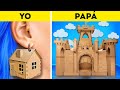 MANUALIDADES DE CARTÓN PARA PADRES GENIOS || Trucos de crianza y manualidades por 123 GO!