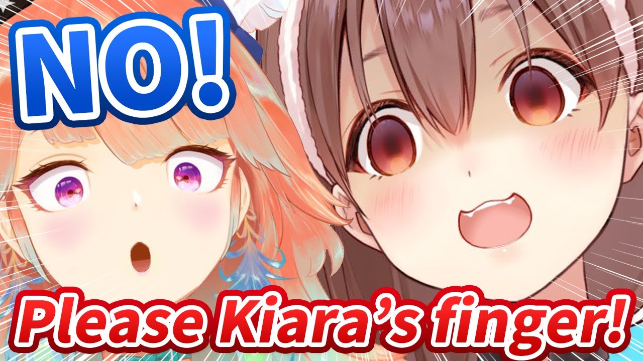 Korone asks Kiara for her Fingers [Hololive/Eng sub]