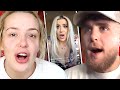 Tana Mongeau SHADES ex Jake Paul with diss track on Tik Tok after he admits their marriage was fake