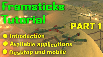 Framsticks tutorial #1: Introduction and available applications