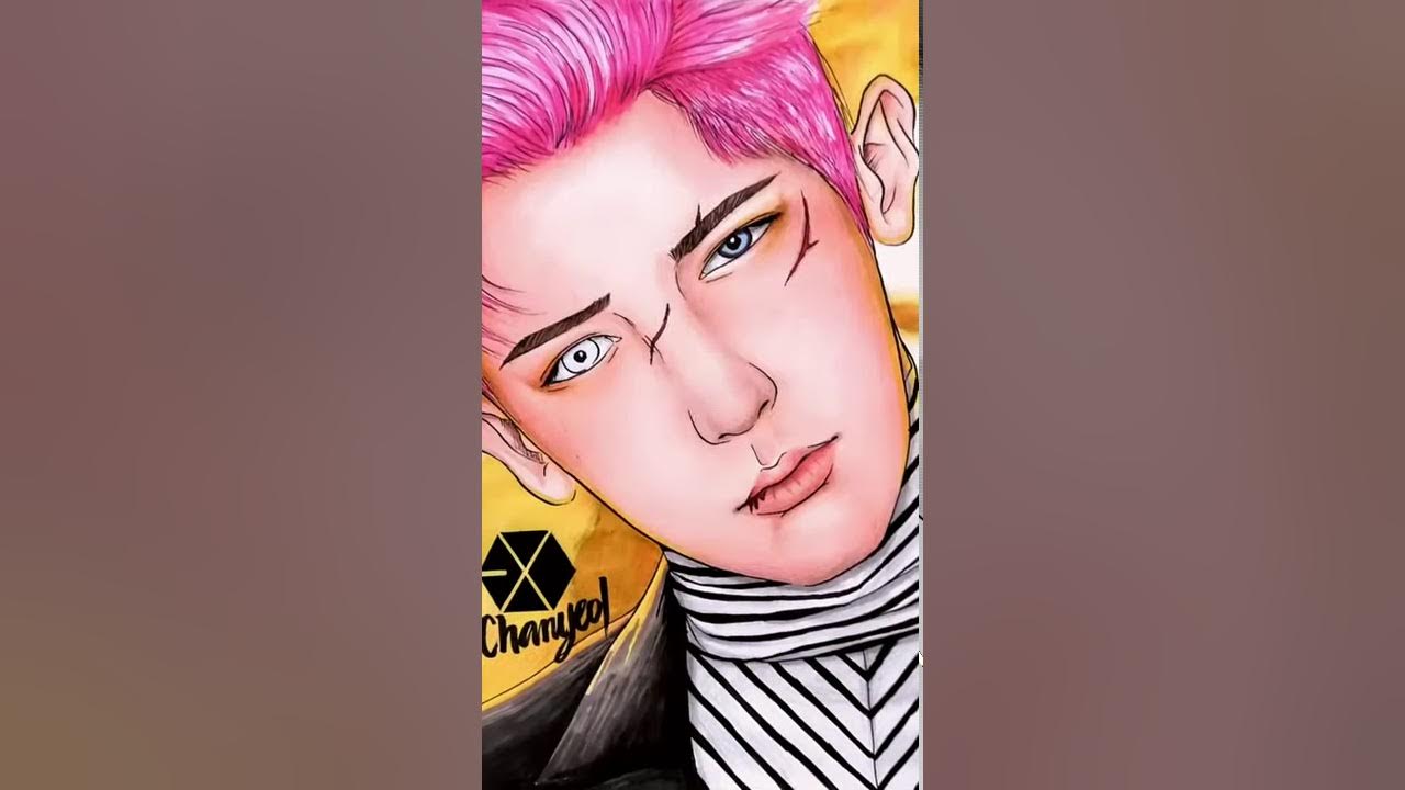 Drawing Chanyeol of EXO [Obsession Era]