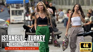 Kadikoy & Moda Street:Istanbul's vibrant Asian gem|A bustling,attractive market for energetic youth