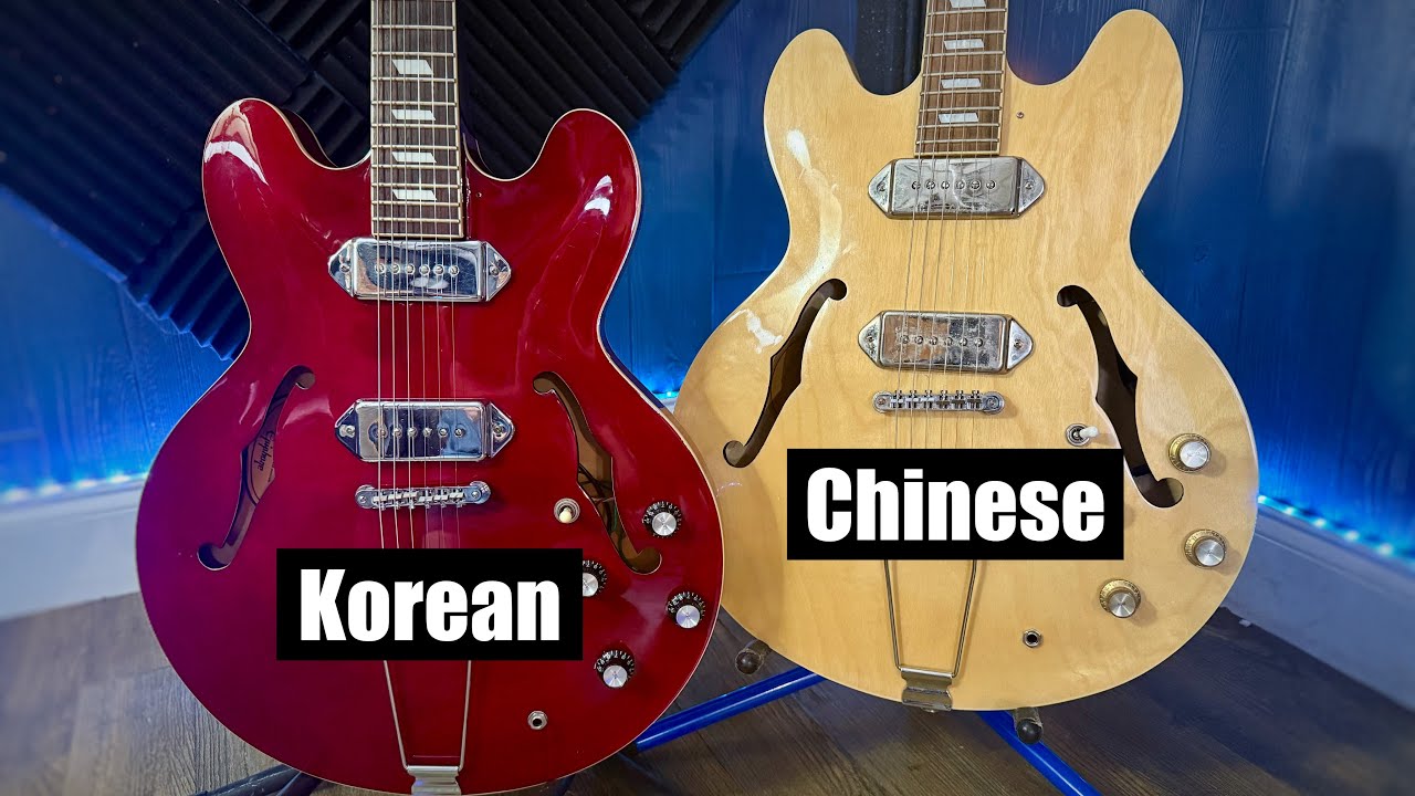 ギター Epiphone CASINO SB MADE IN Peerless Are Korean made Peerless Epiphone Casinos Worth the Hype