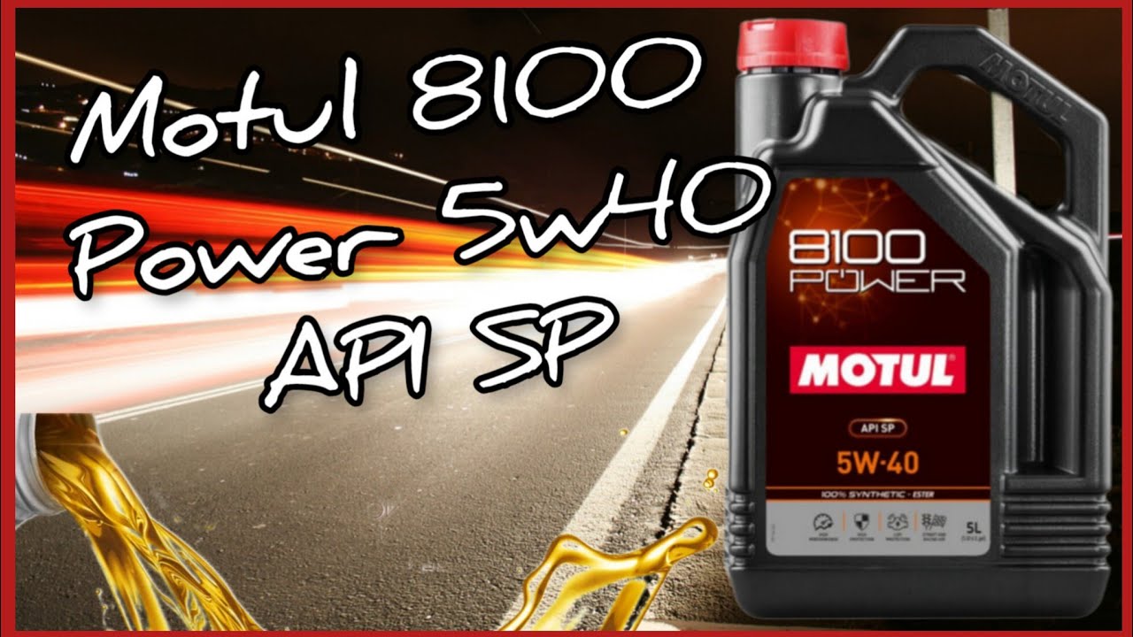 Motul 8100 Power 5w40 API SP ¿Base fuerte?(Prueba de viscosidad a 26°) 
